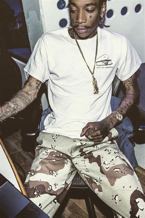 rappers wearing camo pants
